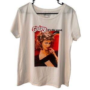 Grease Graphic T-Shirt w/ Olivia Newton John, size M